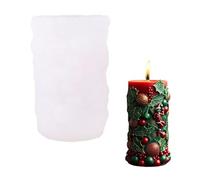 JS MOLD Silicone Candle Mould, 3D Silicone Moulds, Casting Moulds, Christmas Candle Moulds for Casting, Candle Moulds, DIY Candle Moulds, Silicone for DIY Scented Candle, Christmas Decoration (SD-200)