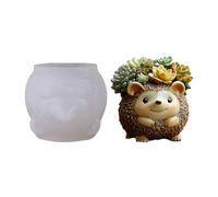 JS MOLD Silicone Mould for Flower Pot & Candle Holder - DIY Casting Mould for Succulent Pot, Candle Cup & Pen Holder (GJHP-31)