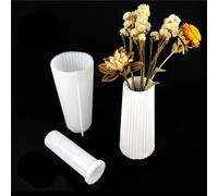 JS MOLD Silicone Mould Vase Epoxy Resin Moulds Vase, Vase, Candle 2 in 1 Silicone Casting Mould, Concrete Candle Holder Silicone Mould, Handmade Silicone Mould for DIY Vases, Candles, Decorative