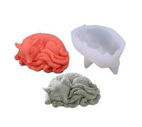JS MOLD Silicone Moulds Epoxy Resin Fox, 3D Animal Candle Mould, Casting Mould, Cake Decoration Mould