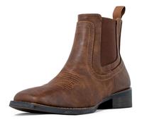 J's.o.l.e Men's Ankle Cowboy Boots, Brown, 9 UK