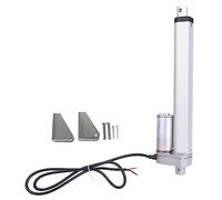 JS TGZ U1 12V Electric Linear Actuator 300N High Speed 30mm/s All Aluminum IP45 Heavy Duty for Industrial Machinery Home Automation DIY Projects (Stroke 200mm)