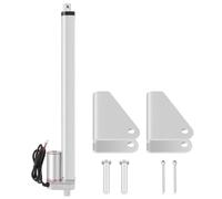 JS TGZ U1 350mm Stroke Electric Linear Actuator, 24V High Duty 750N Straight Line Actuator, Permanent Magnet DC Motor Drive with Built in Stroke Switch, for Medical Bed Sofa