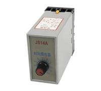 JS14A AC 220V on delay DPDT time relay 220VAC timer with socket 5s