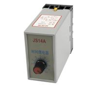 JS14A AC 220V On delay time relay 220VAC timer with socket 5s 10s 30s 60s 120s(60s)