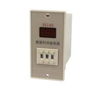 JS14S-3 AC/DC 100-240V time relay JS14S 220V 110V delay timer 9.99s 99.9s 999s 999min 9min59s 9h59min 0.01s-999h(0.01s-999h)