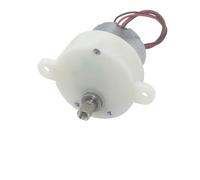 JS30 DC Gear Motor, 3V 6V Plastic Reduction Motor with 5mm Shaft for Automation, Display Stand, Electric Toy, Low Noise, Double Flat Hole, 5/6/100RPM Option A B C