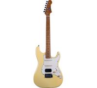 JET Guitars JS-400 HSS Roasted Maple Vintage Yellow