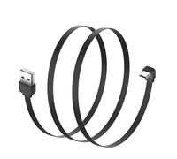 JSADZKJ Right-Angle USB-C to USB-A Flat Cable,PD 65W USB-C Cable for Fast Charging Flat 90-Degree Type-C to A Port Compatible with Phone 15/16,Galaxy S21/S22/S23,Power Bank,etc.-0.5M/1.6Ft