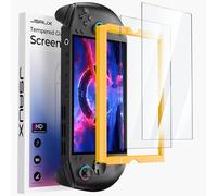 JSAUX 2-Pack Screen Protector for Legion Go S 8" Handheld 2025, Easy to Install with Guiding Frame, 8 inch Full Coverage, Anti-Scratch Ultra HD Tempered Glass Protector Accessories