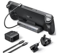 JSAUX 6-in-1 Docking Station & 65W Charger for Steam Deck/ROG Ally X-HB0603