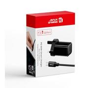 JSAUX 60W USB C Charger for Nintendo Switch 2 Support TV Mode, Portable GaN Charger with 2M USB C Cable, Fast Charging Compatible with Nintendo Switch/ROG Xbox Ally/Steam Deck/ROG Ally/iPhone 17