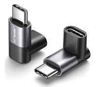 JSAUX 90 Degree USB C Adapter, 2-Pack, 40Gbps, 100W