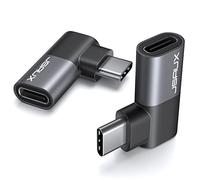 JSAUX 90 Degree USB C Adapter, 2-Pack, 40Gbps, 100W