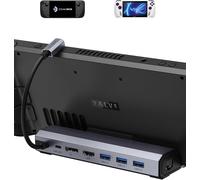 JSAUX Docking Station for Steam Deck/Rog Ally/Legion Go, 7-in-1 Steam Deck Dock