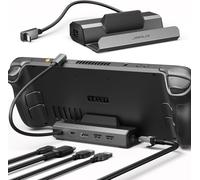 JSAUX Steam Deck Dock 4K@120Hz, 5-in-1 Docking Station for Steam Deck/OLED/ASUS