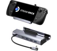 JSAUX Steam Deck Dock 4K@120Hz(6-in-1), Docking Station for Steam Deck OLED/ROG