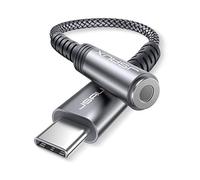 JSAUX USB C to 3.5mm Headphone Jack Adapter, Type C to 3.5mm Aux | Compatible with iPhone18/17/16/15 Pro/Pro Max,iPhone Duo,Galaxy S26/S25/S24/S23/S22/S21, Pixel 9 Pro/9/8 Pro/8/7 Pro/7-Grey