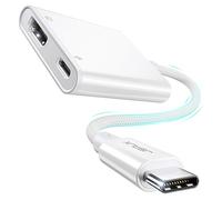 JSAUX USB C to HDMI Adapter with PD Charger Digital AV, 2-in-1 HDMI 4K, 100W Charging Compatible with iPhone 16 Pro/16 Pro Max/16/16 Plus/15 Pro Max,ROG Ally,Steam Deck,MacBook,iPad Pro,Galaxy S24/S23