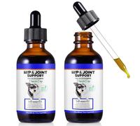 JSBNQRMZ Joint Nutritional Support Liquid for Dogs,60mlx2| With Glucosamine & Plant-Based | Daily Wellness Formulation For All Breeds