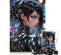JSCA-MK Military Assault Robot 1000 Piece Jigsaw Puzzles for Adults Mind Workout Pastime Game Home Fun Santa Present (38x26cm)