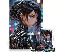 JSCA-MK Military Assault Robot 1000 Pieces Jigsaws Adults Puzzles Stress Relief Play Home Fun Hard Challenge Room Decor (50x75cm)