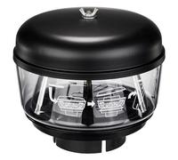 JSCARLIFE 1PC Car Snorkel Head,Air Pre-Cleaner Assembly Replacement Dust Collector Air Intake Head Pre Cleaner Intake Inlet Flow Snorkel Car Accessories For Most Cars, Trucks and SUV (3.0 INCH)