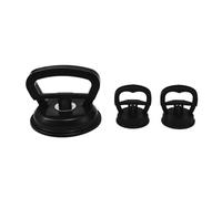 JSCARLIFE 3PCSc, Heavy Duty Suction Cup Dent Remover Kit Quick Autobody Dent Removal Tool Professional Car Dent Repair Tools with Large and Small Dent Pullers for Auto Body, Glass, Scre (Black)