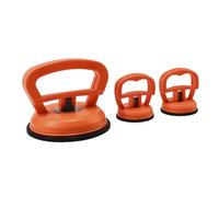 JSCARLIFE 3PCSc, Heavy Duty Suction Cup Dent Remover Kit Quick Autobody Dent Removal Tool Professional Car Dent Repair Tools with Large and Small Dent Pullers for Auto Body, Glass, Scre (Red)