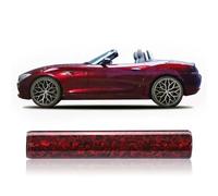 JSCARLIFE Forged Car Vinyl Wrap Sticker, Adhesive Wrap Vinyl Roll for Full Car Bubble Free Self-Adhesive Paint Protection Film Cars Interior Decals for Cars Styling(Red, 152x75CM)