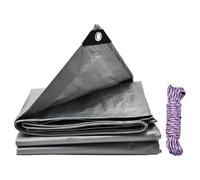JSCARLIFE Heavy Duty Waterproof Tarps,MultiPurpose PE Tarps with Grommets Silver Thick Protective Tarpaulin Covers for Outdoor Under Tent Camping Boat RV Garden Furniture (3 * 4M /15.75x11.81 inch)