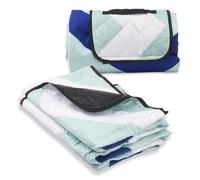 JSCARLIFE Outdoor Blanket,78x59 Inch Polyester Fabric Large Beach Camping Blankets Windproof Waterproof Sandproof Stadium Foldable Warm Blanket for Camping Picnic Sporting Events Cold Weather