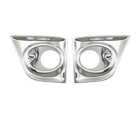JSDFX Replace Light Cover Auto Fog Light Cover Holes Front 2pcs For Toyota For Corolla For Altis 2014 2015 2016 2017 2018 Lamp Frame Car Accessory