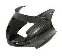 JSDHFQ For CBR1100XX Blackbird 1996-2007 Carbon Fiber Color Front Upper Headlight Fairing