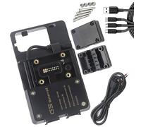 JSDHFQ Motorcycle Mobile Phone Navigation Handlebar Bracket Support 12MM Accessories For BMW R1200GS R1250GS LC ADV R 1200 GS Adventure