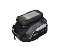 JSDHFQ Motorcycle Tank Bag for Multistrada 1260 1260S V4 V4S V2 V2S Motorcycles Expandable Fuel with Waterproof Cover and Clear Phone Pocket