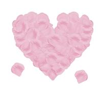 Jsdoin 1200 Pieces Silk Rose Petals, Artificial Red Rose Flowers No-Taste Fade Emulation Rose Petals for Romantic Scenes Wedding Anniversary, Confession Decoration,Birthday (Pink)