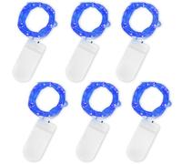 Jsdoin Fairy Lights Battery Operated, 6 Pack 2m 20 Micro String Lights