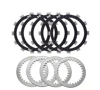 JsdZaw Clutch 5pcs Friction Plates 4pcs Iron Disc Clutch Set For GS125 EN125 GN125(ALL)