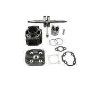 JsdZaw Scooter 70cc Big Bore Cylinder Kit Racing Crankshaft For Zu Ta SL B 50 50cc 47mm 10mm 2-Stroke