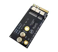 JSER BCM94360CS2 BCM943224PCIEBT2 Wireless Card to NGFF M.2 A/E-Key Adapter
