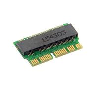 JSER CY 12+16pin 2014 2015 Macbook to M.2 NGFF M-Key AHCI SSD Convert Card for A1493 A1502 A1465 A1466
