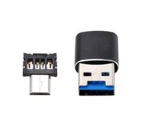 JSER Mini Size USB 3.0 to Micro SD SDXC TF Card Reader with Micro USB 5pin OTG Adapter for Tablet/Cell Phone