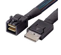 JSER OcuLink PCIe PCI-Express SFF-8611 4i to SFF-8643 SSD Data Active Cable 50cm
