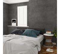 JSEVEM 60cm×5m Dark Grey Concrete Wallpaper Peel and Stick Thick Matte Textured Concrete Contact Paper Gray Cement Wallpaper Vinyl Wrap Waterproof Wall Sticker for Bedroom Bathroom Desk Table Office