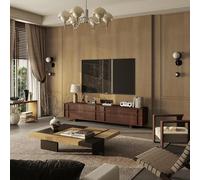 JSEVEM 80CM×4M Air Guide Design Extra Wide Thick Brown Yellow Wood Wallpaper Peel and Stick Removable Wood Contact Paper Vinyl Wrap Kitchen Cabinet Cupboard Furniture Wall Sticker for Bedroom Walls