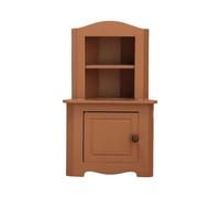JSGHGDF 1/12 Scale Wooden Storage Unit Model Furniture for Doll House Scene Role Play Game Collectible Display Shelf