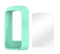 JSGHGDF 1 Set Cycle Navigation Case With Screen Protector Film Accurate Cutouts Easy Assembly For ELEMNT Bolt 3 Silicone Bike Computer Cover