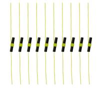 JSGHGDF 100Pcs Fishing Leader Float Stops Nylon ABS Construction for Professional Anglers Professional Fishing Float Stop Knots Line Stoppers