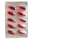 JSGHGDF 10pcs Halloween Fake Blood Pills for Vampire Horror Funny Joke Prank